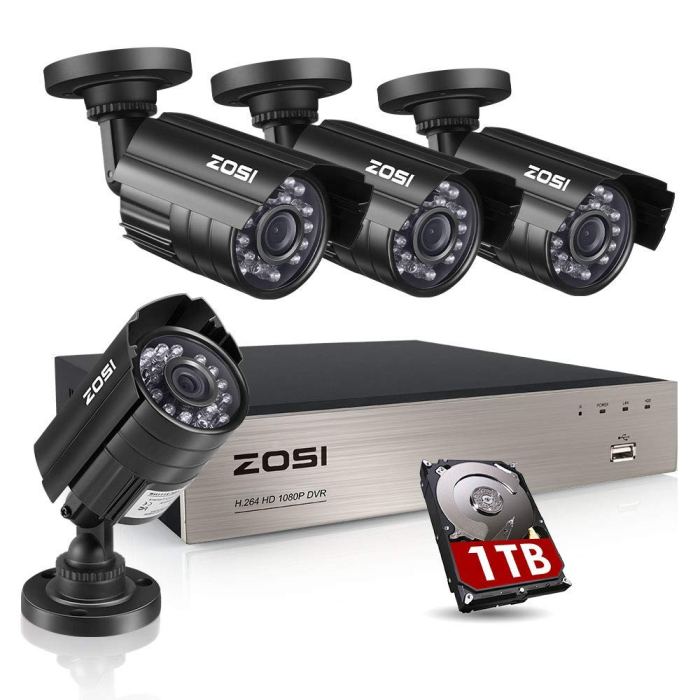 Outdoor security cameras