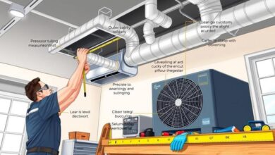 HVAC installation