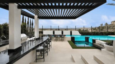 Pergola installation